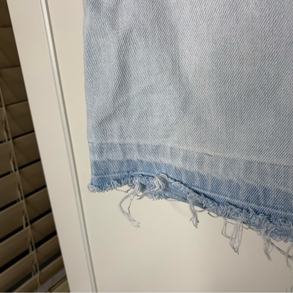 Forever 21 Girls Light Denim Mini Skirt - Picture 4 of 12